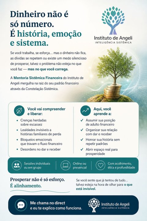 Workshop - Constelação Financeira Sistêmica